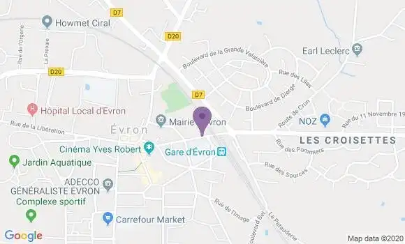 Localisation Crédit Mutuel Agence d