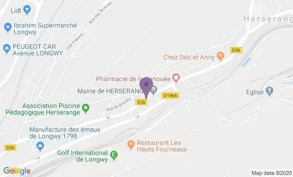 Localisation Crédit Mutuel Agence d