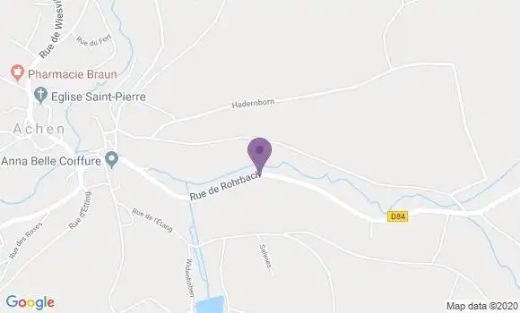 Localisation Crédit Mutuel Agence d