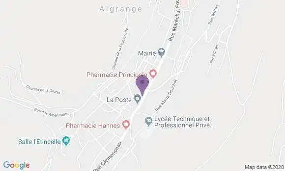 Localisation Crédit Mutuel Agence d