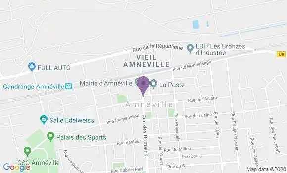 Localisation Crédit Mutuel Agence d
