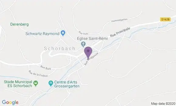 Localisation Crédit Mutuel Agence de Walschbronn