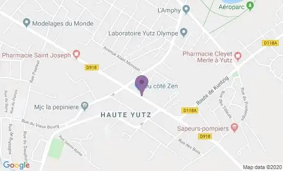Localisation Crédit Mutuel Agence d
