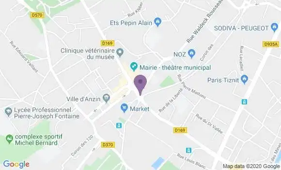 Localisation Crédit Mutuel Agence d