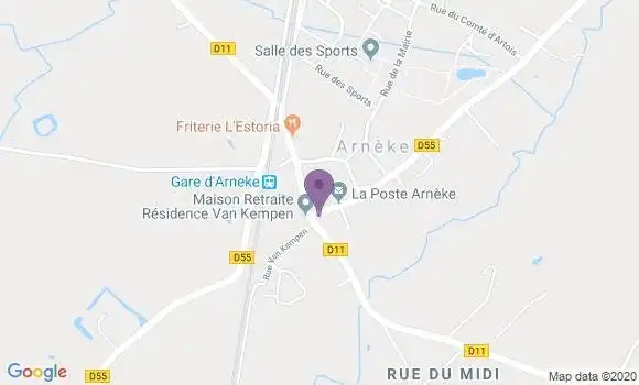 Localisation Crédit Mutuel Agence d
