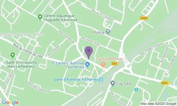 Localisation Crédit Mutuel Agence d