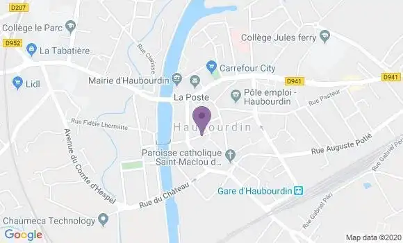 Localisation Crédit Mutuel Agence d