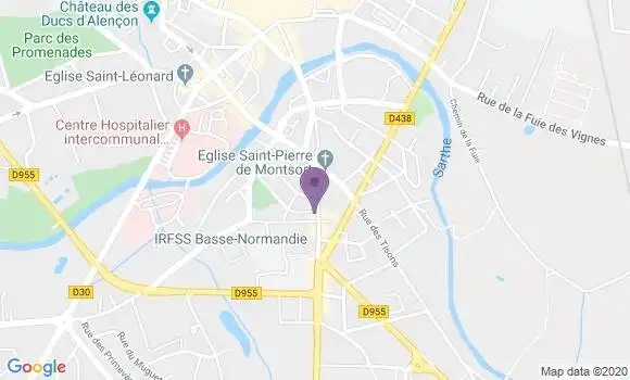 Localisation Crédit Mutuel Agence d