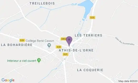 Localisation Crédit Mutuel Agence d