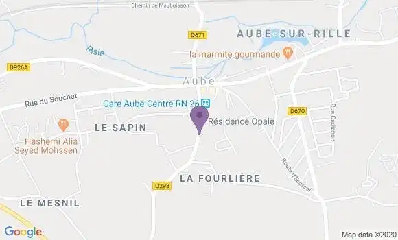 Localisation Crédit Mutuel Agence d