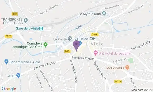 Localisation Crédit Mutuel Agence de L