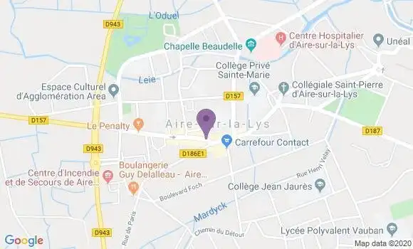 Localisation Crédit Mutuel Agence d