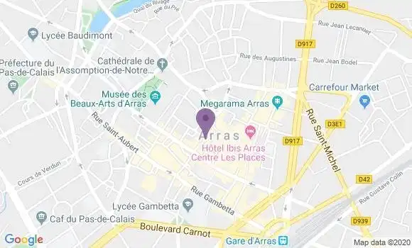 Localisation Crédit Mutuel Agence d