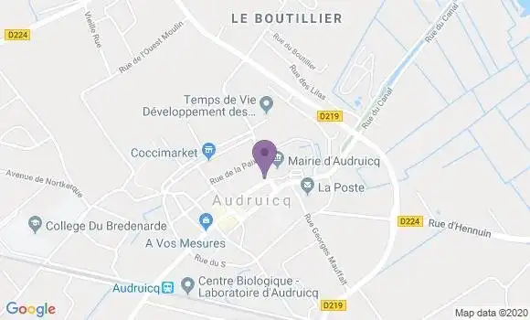 Localisation Crédit Mutuel Agence d