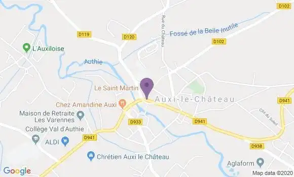 Localisation Crédit Mutuel Agence d