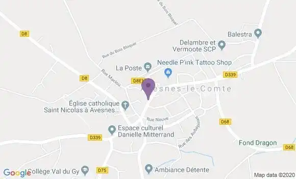 Localisation Crédit Mutuel Agence d