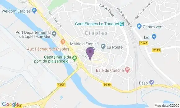 Localisation Crédit Mutuel Agence d