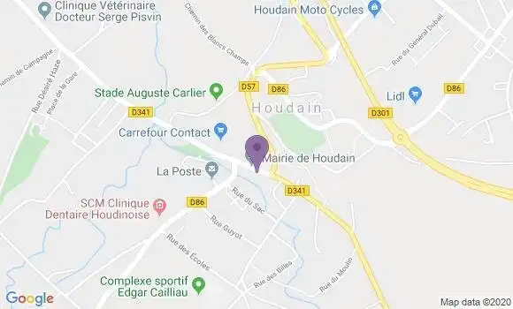 Localisation Crédit Mutuel Agence d