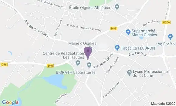 Localisation Crédit Mutuel Agence d