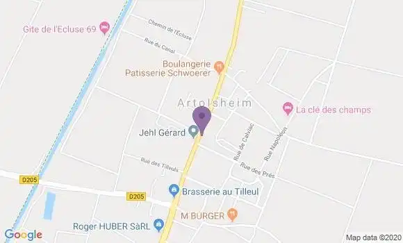 Localisation Crédit Mutuel Agence d
