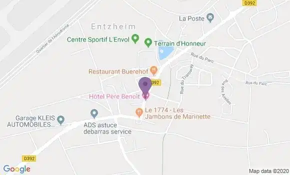 Localisation Crédit Mutuel Agence d