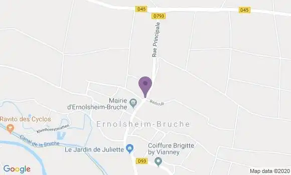 Localisation Crédit Mutuel Agence d