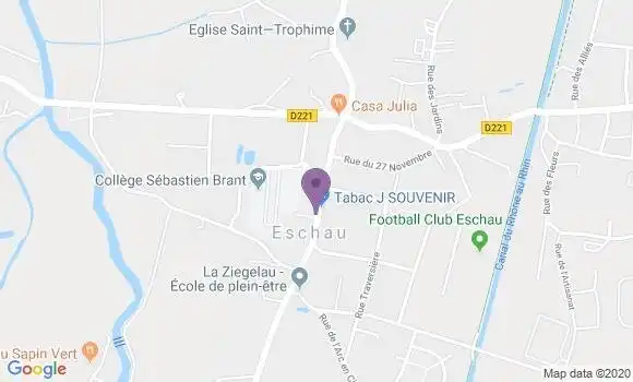 Localisation Crédit Mutuel Agence d