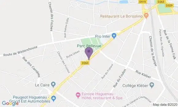 Localisation Crédit Mutuel Agence d