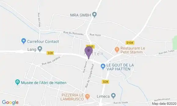 Localisation Crédit Mutuel Agence d