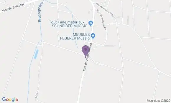 Localisation Crédit Mutuel Agence d