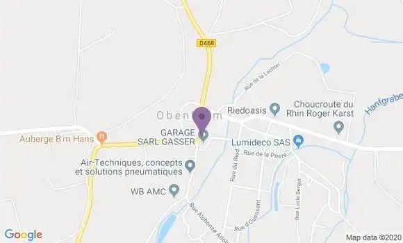 Localisation Crédit Mutuel Agence d