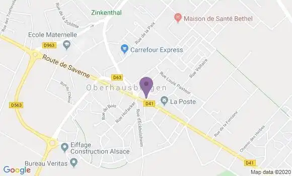 Localisation Crédit Mutuel Agence d