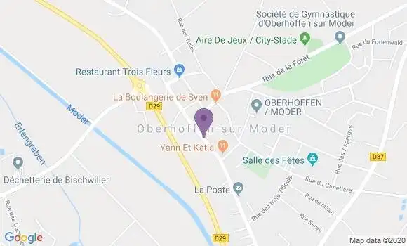 Localisation Crédit Mutuel Agence d