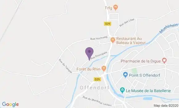 Localisation Crédit Mutuel Agence d
