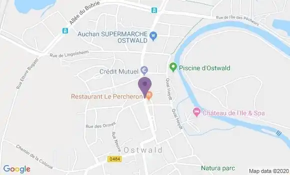 Localisation Crédit Mutuel Agence d