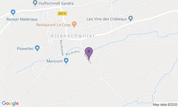 Localisation Crédit Mutuel Agence d