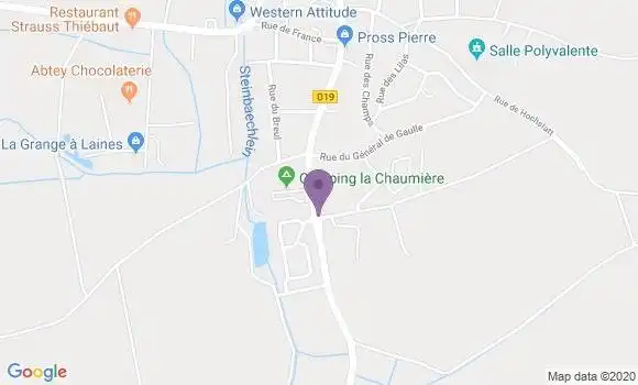 Localisation Crédit Mutuel Agence d