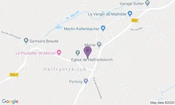 Localisation Crédit Mutuel Agence d