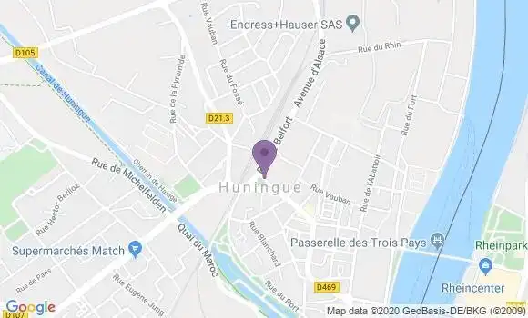 Localisation Crédit Mutuel Agence d