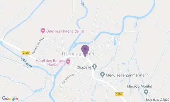 Localisation Crédit Mutuel Agence d
