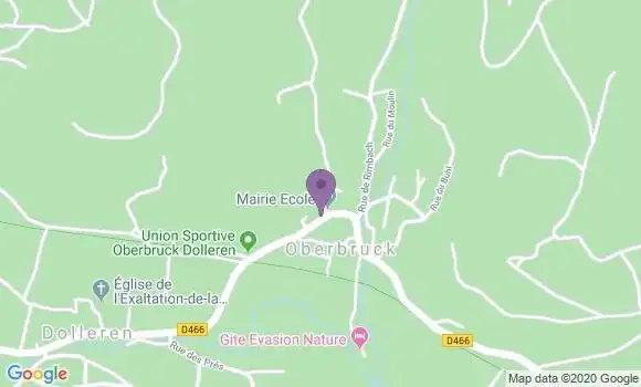 Localisation Crédit Mutuel Agence d