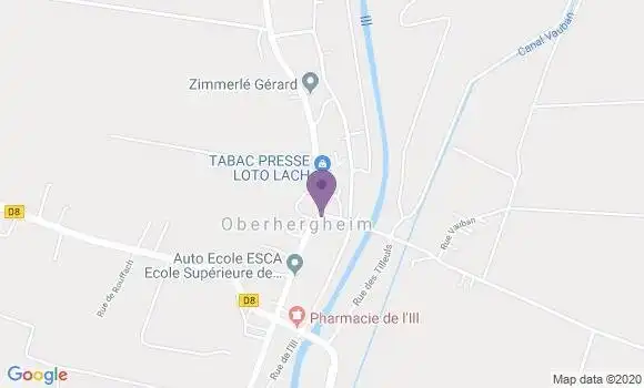 Localisation Crédit Mutuel Agence d