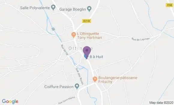 Localisation Crédit Mutuel Agence d