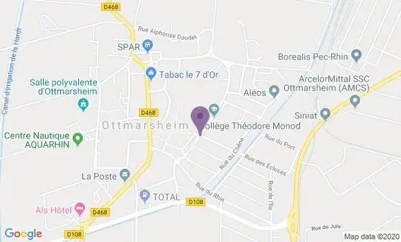 Localisation Crédit Mutuel Agence d