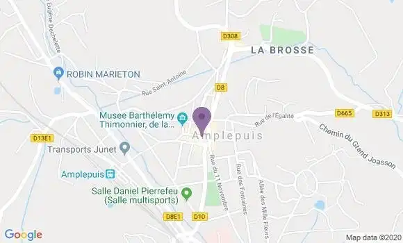Localisation Crédit Mutuel Agence d