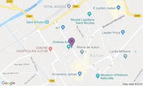 Localisation Crédit Mutuel Agence d