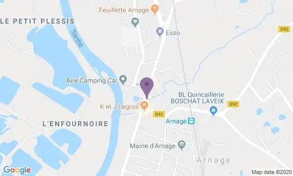 Localisation Crédit Mutuel Agence d