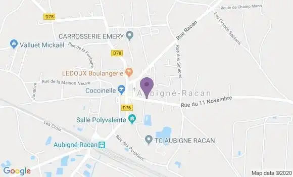 Localisation Crédit Mutuel Agence d
