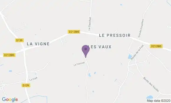 Localisation Crédit Mutuel Agence de Monce en Belin