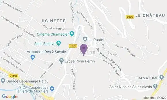 Localisation Crédit Mutuel Agence d